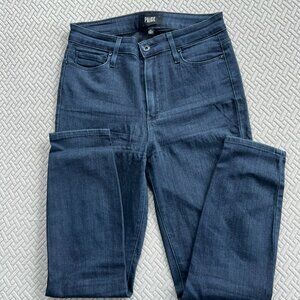 Paige Margot Crop Blue Denim